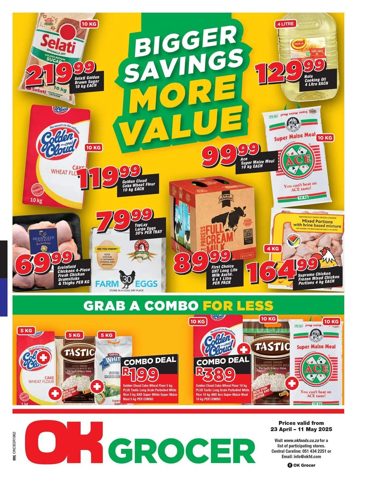 OK Foods catalogue from 23 April to 11 May 2025 - Catalogue Page 1