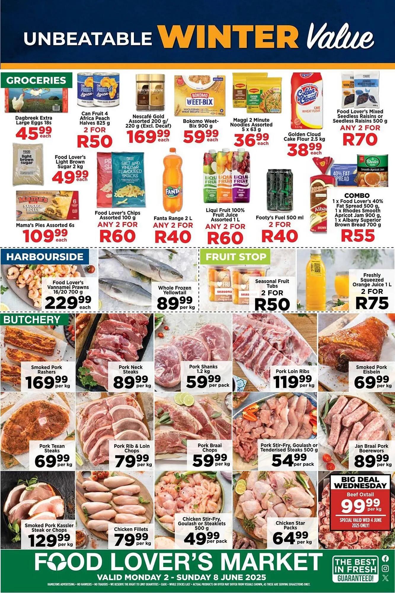 Food Lover's Market catalogue from 4 June to 8 June 2025 - Catalogue Page 1