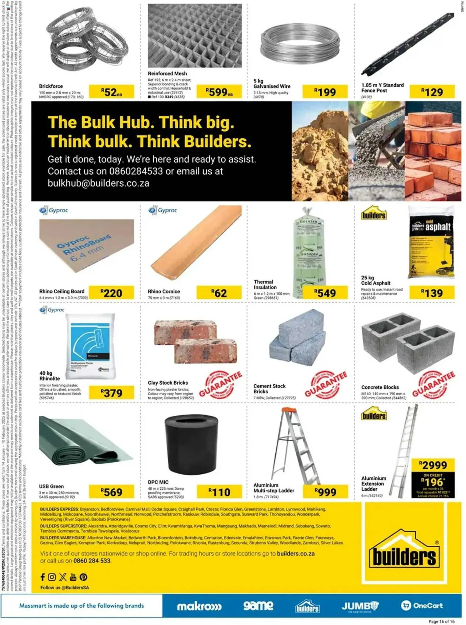 Builders Warehouse catalogue from 14 January to 10 February 2025 - Catalogue Page 2