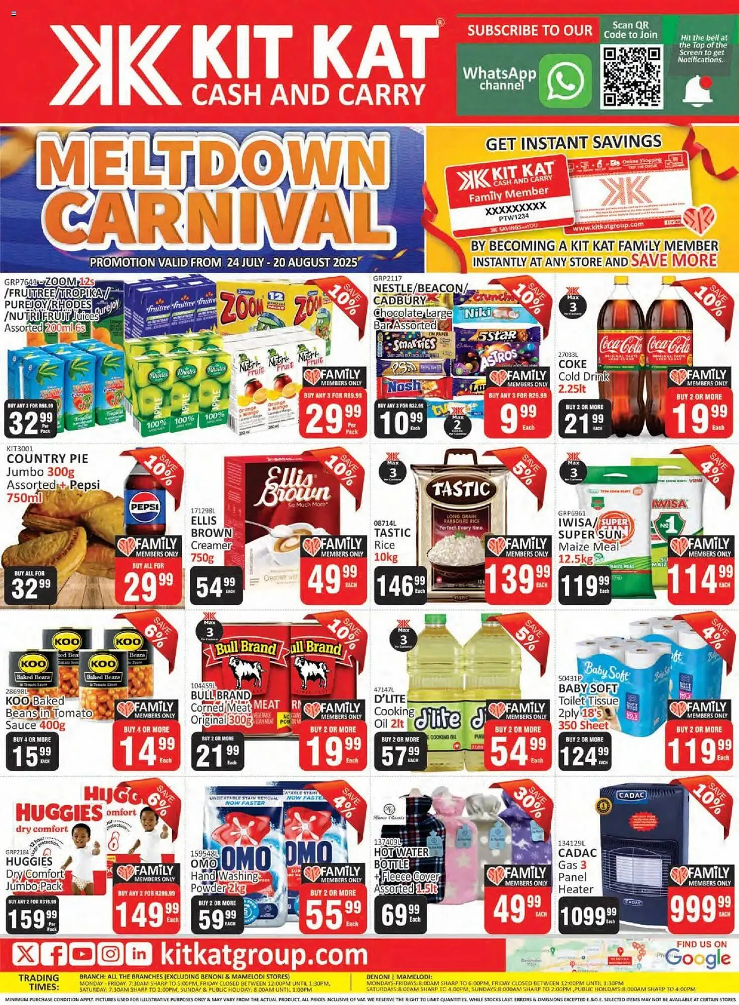 KitKat Cash and Carry catalogue from 24 July to 20 August 2025 - Catalogue Page 1