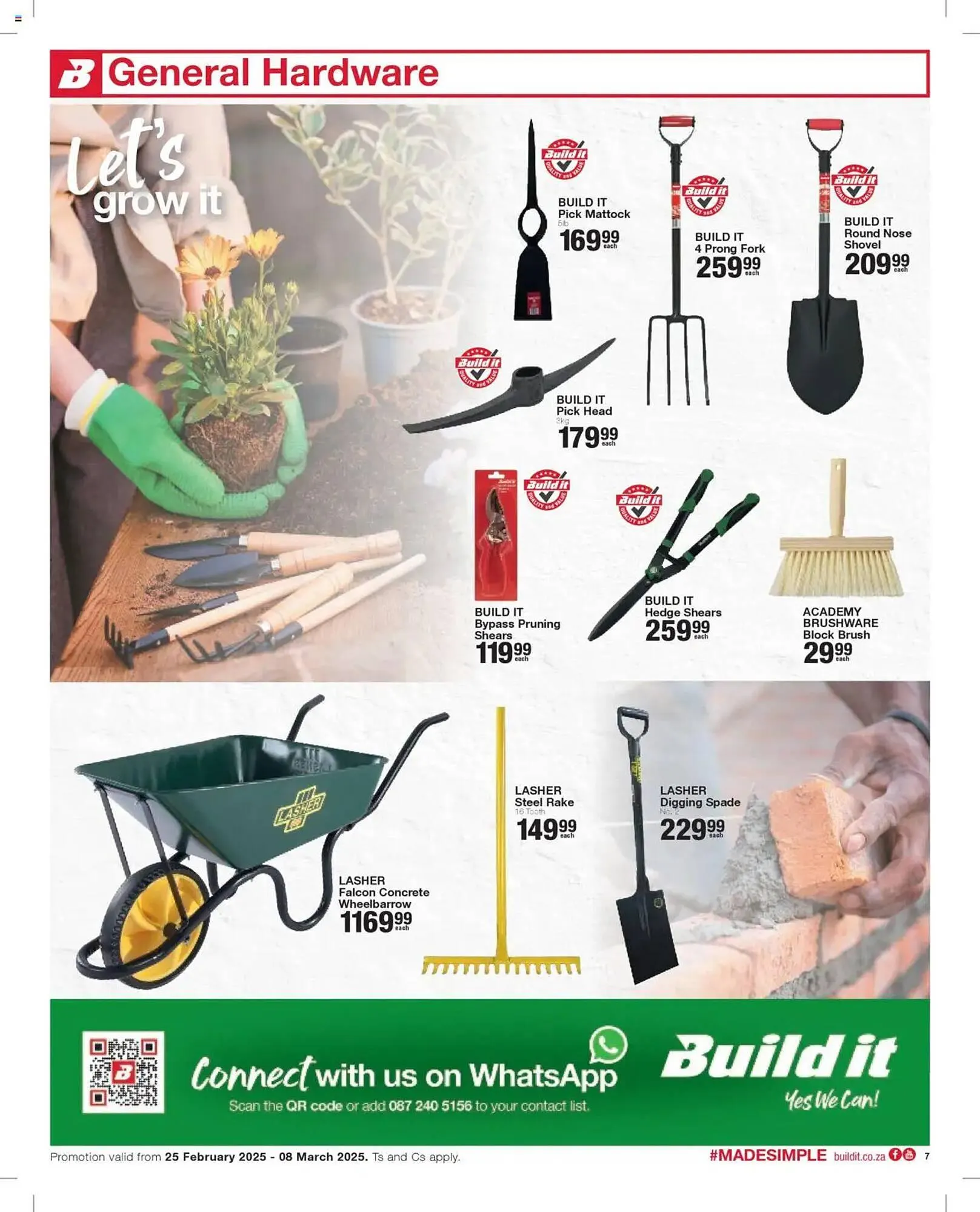 Build It catalogue from 25 February to 8 March 2025 - Catalogue Page 7
