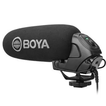 Boya BY-BM3030 On-Camera Supercardioid Shotgun Microphone