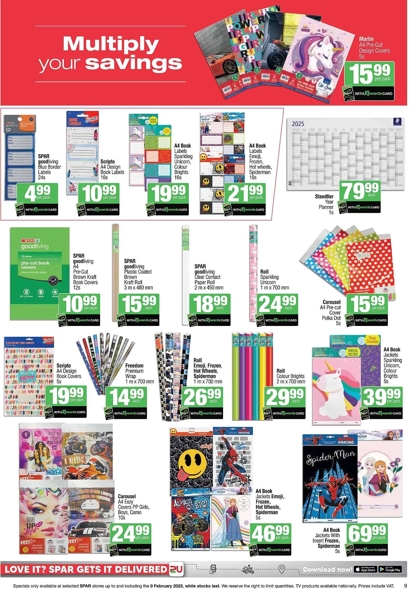 Spar catalogue from 8 January to 9 February 2025 - Catalogue Page 9