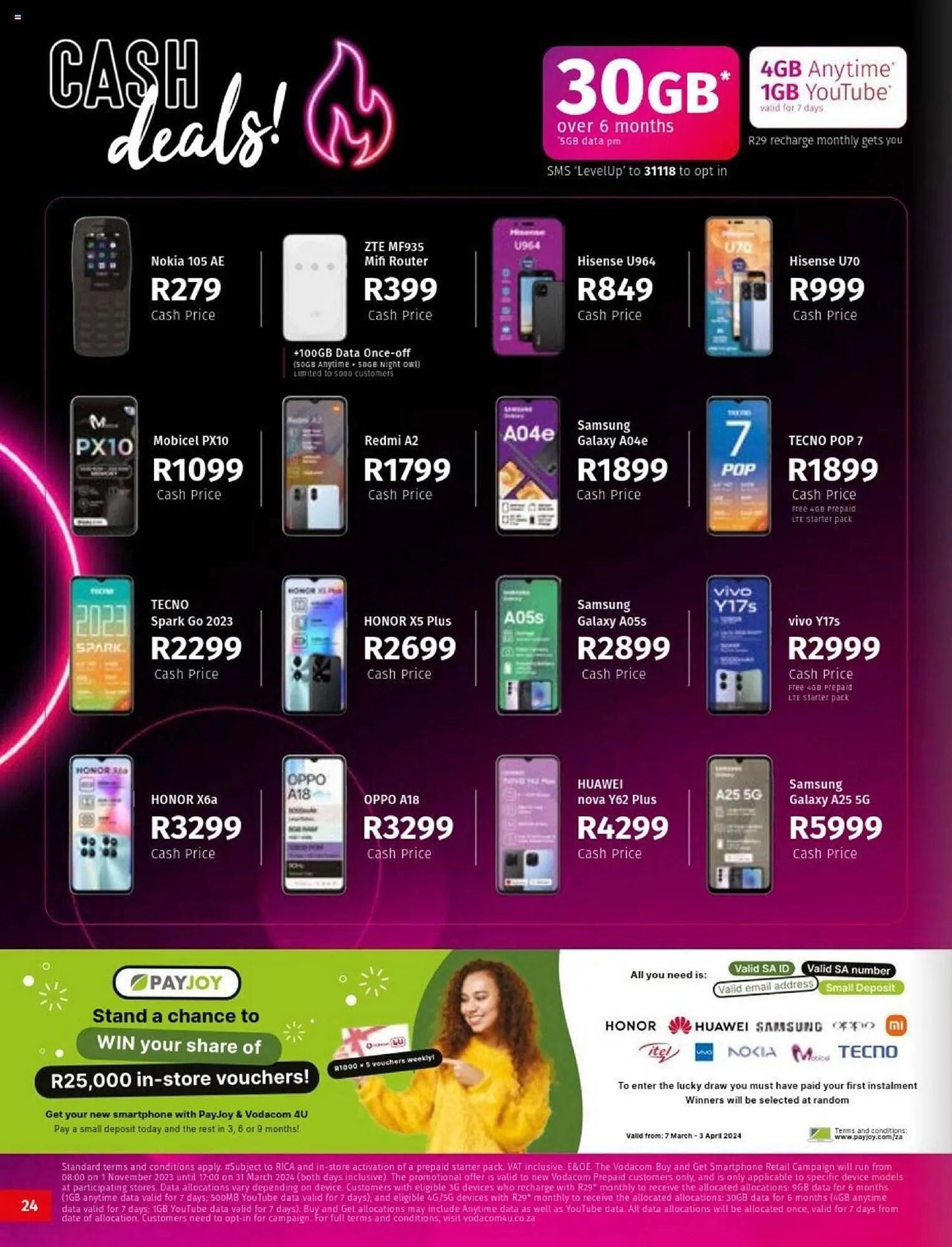Vodacom catalogue from 7 March to 3 April 2024 - Catalogue Page 24