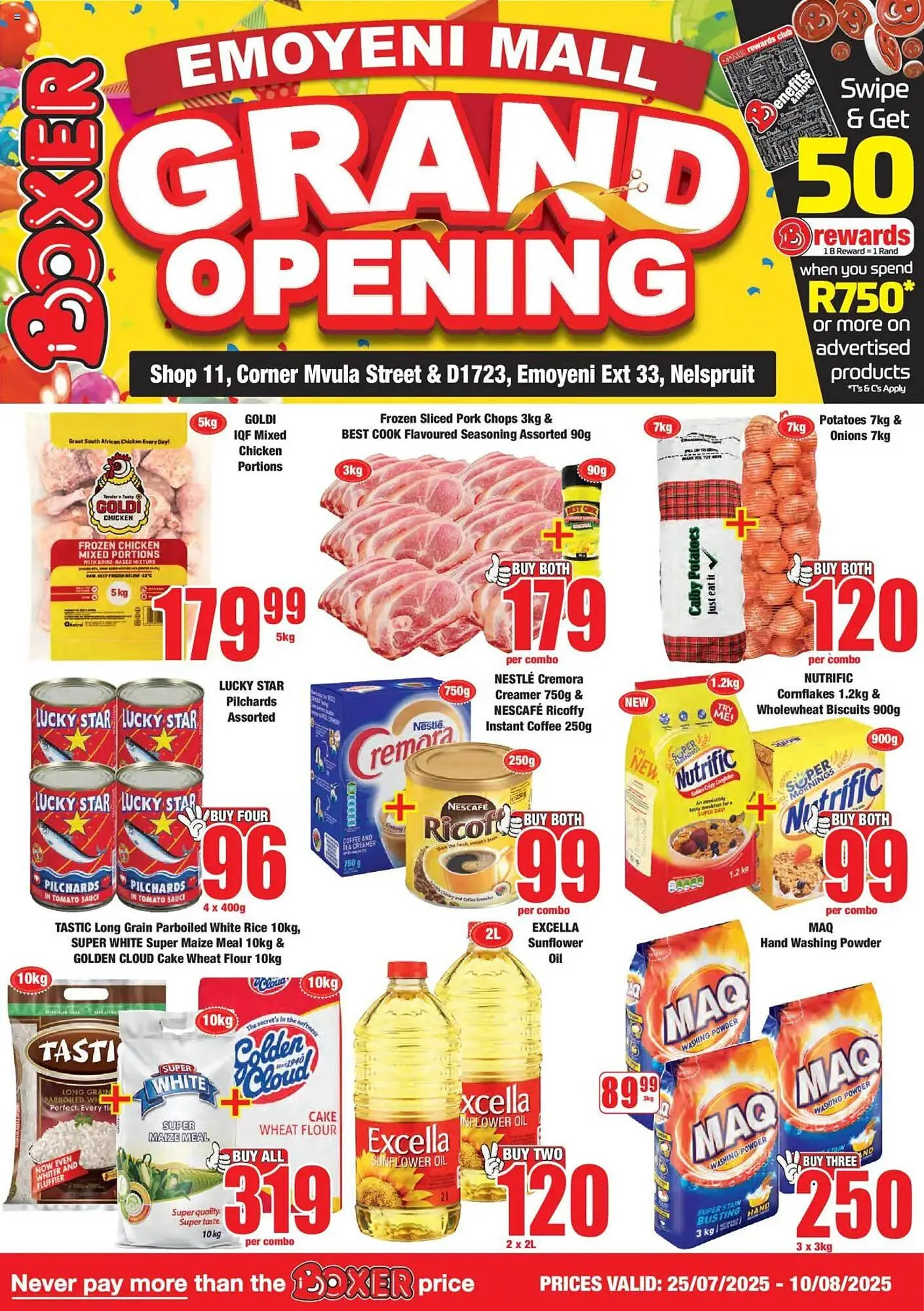 Boxer catalogue from 25 July to 11 August 2025 - Catalogue Page 1