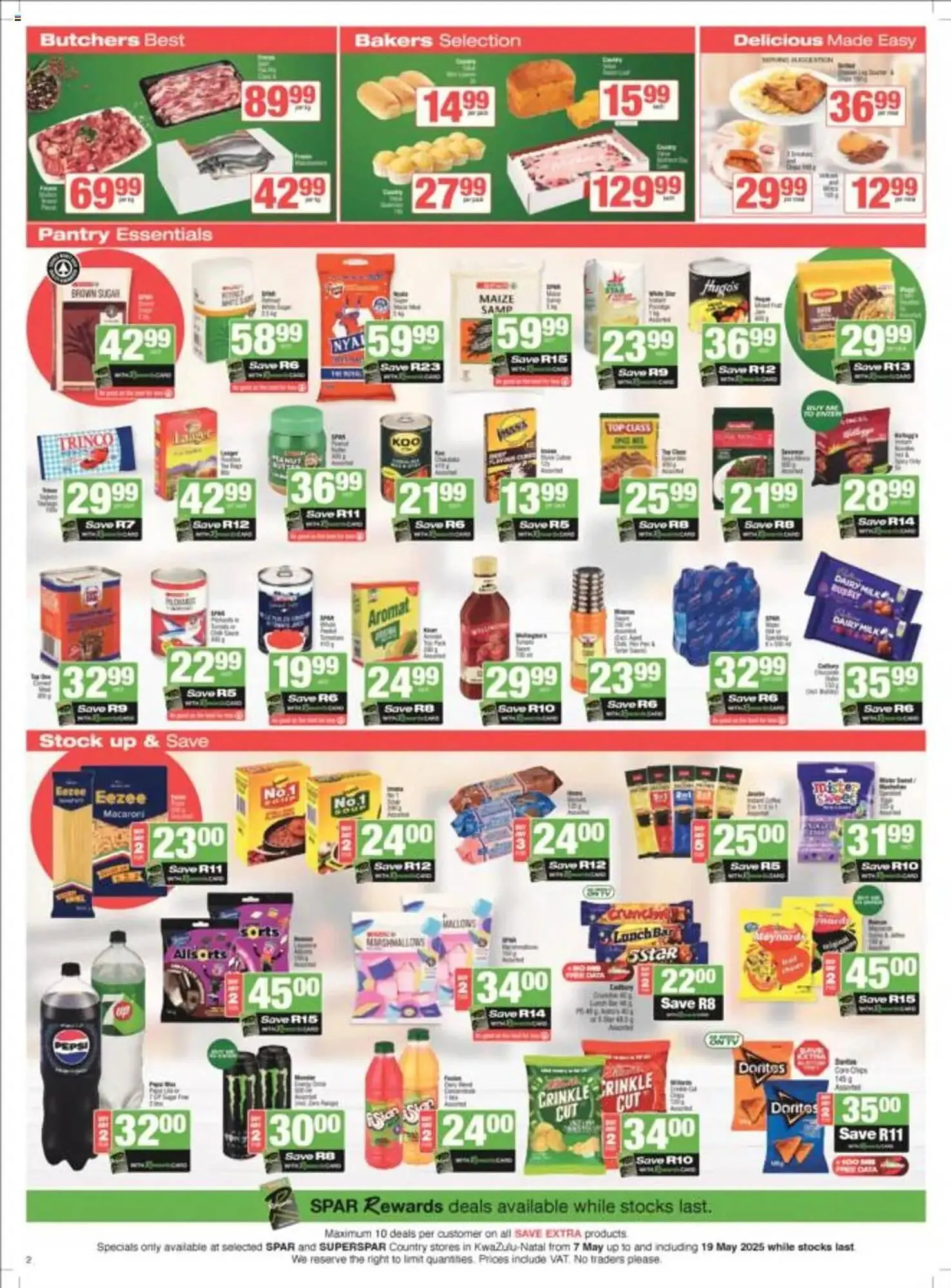 KwikSpar catalogue from 7 May to 19 May 2025 - Catalogue Page 2