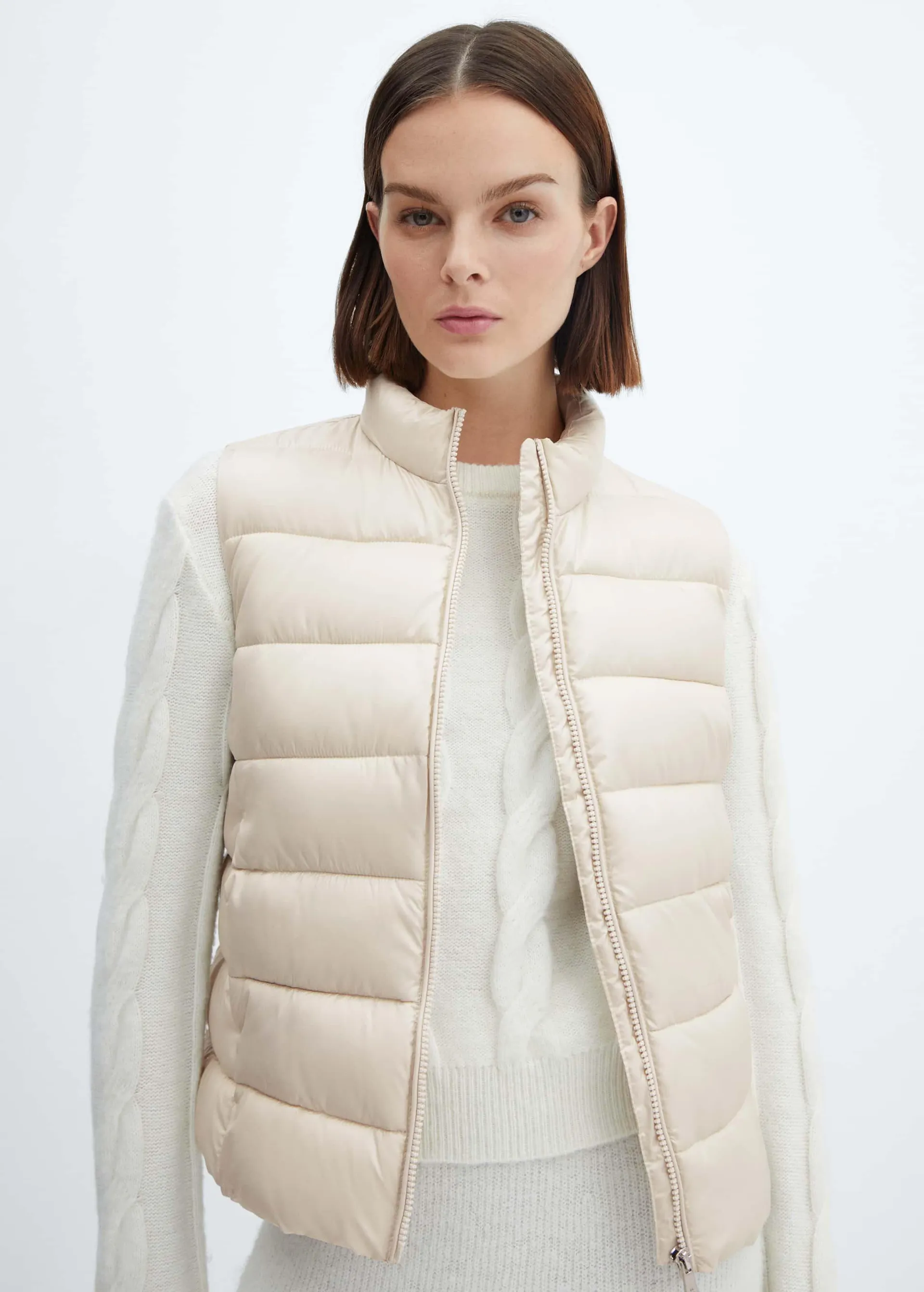 Ultra-light quilted gilet