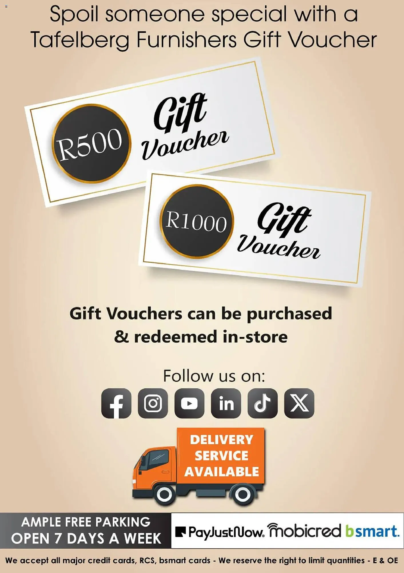 Tafelberg Furnishers catalogue from 4 December to 31 December 2025 - Catalogue Page 19