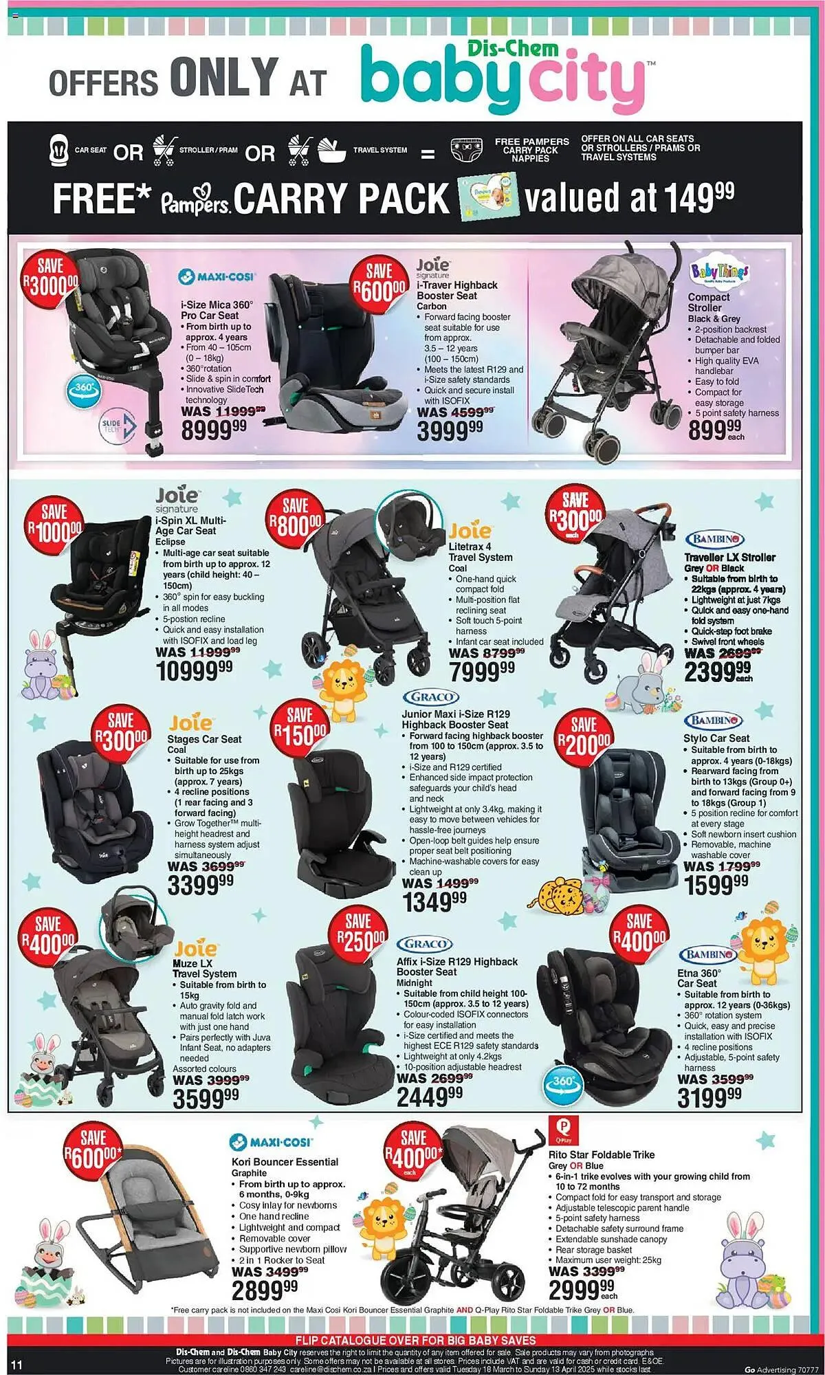 Baby City catalogue from 18 March to 13 April 2025 - Catalogue Page 13