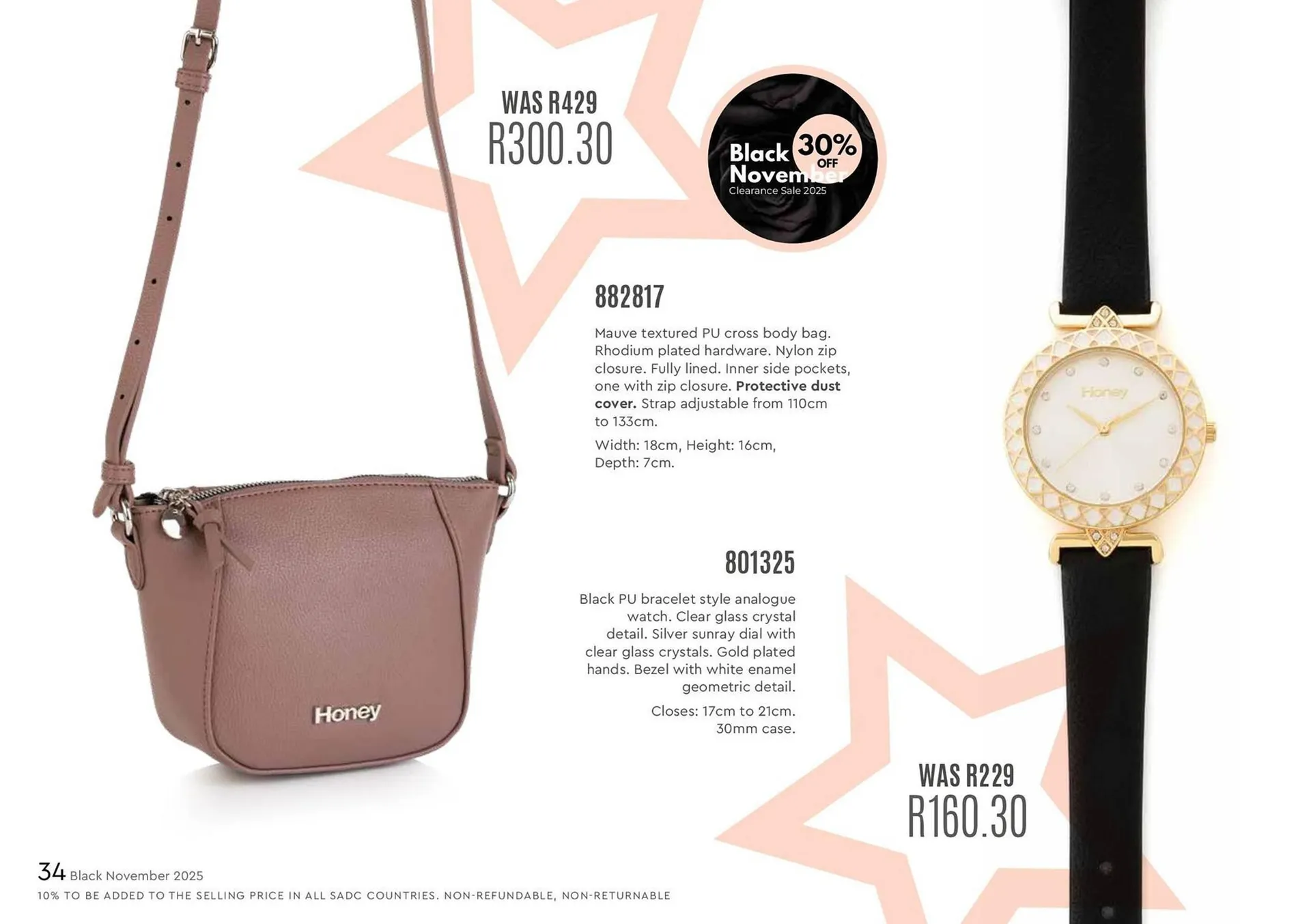 Honey Fashion Accessories catalogue from 4 November to 10 November 2025 - Catalogue Page 36