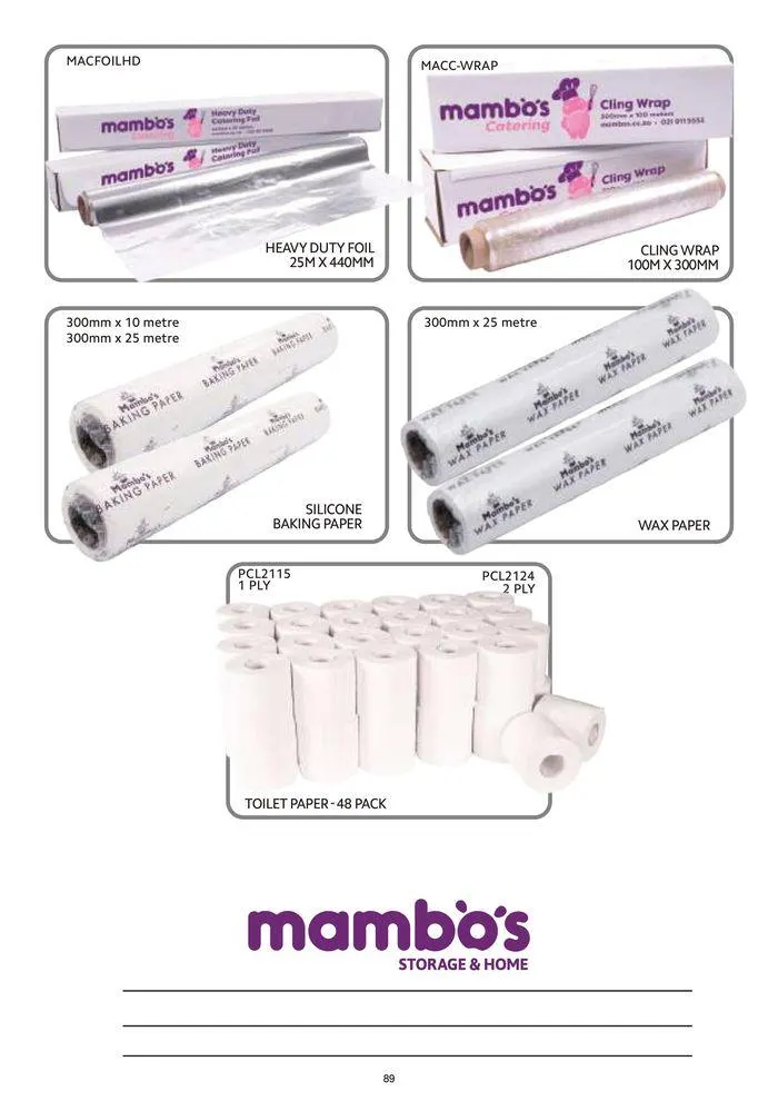 Catering Catalogue 2023-24 from 7 November to 31 December 2024 - Catalogue Page 90