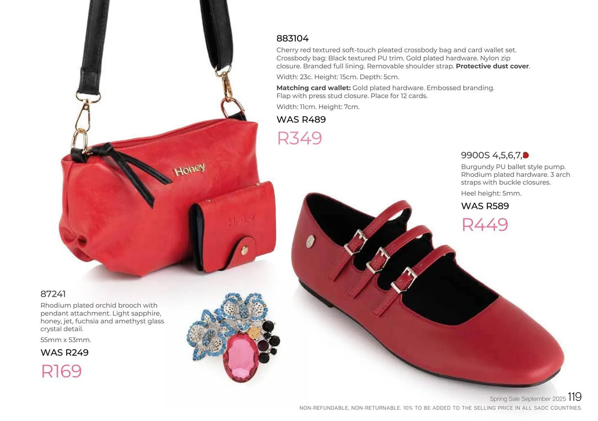 Honey Fashion Accessories catalogue from 3 September to 30 September 2025 - Catalogue Page 121