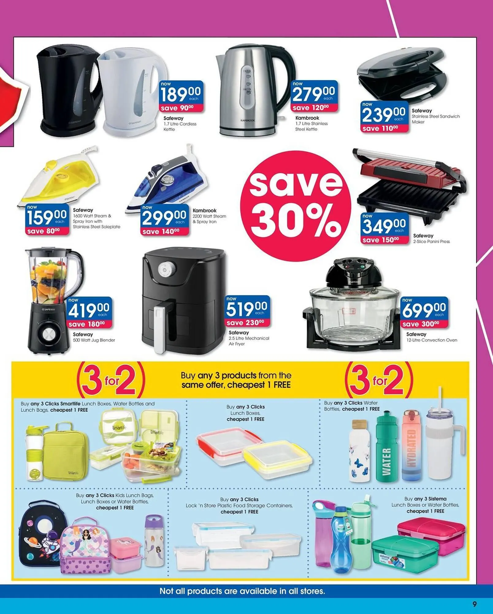 Clicks catalogue from 30 December to 12 January 2026 - Catalogue Page 9