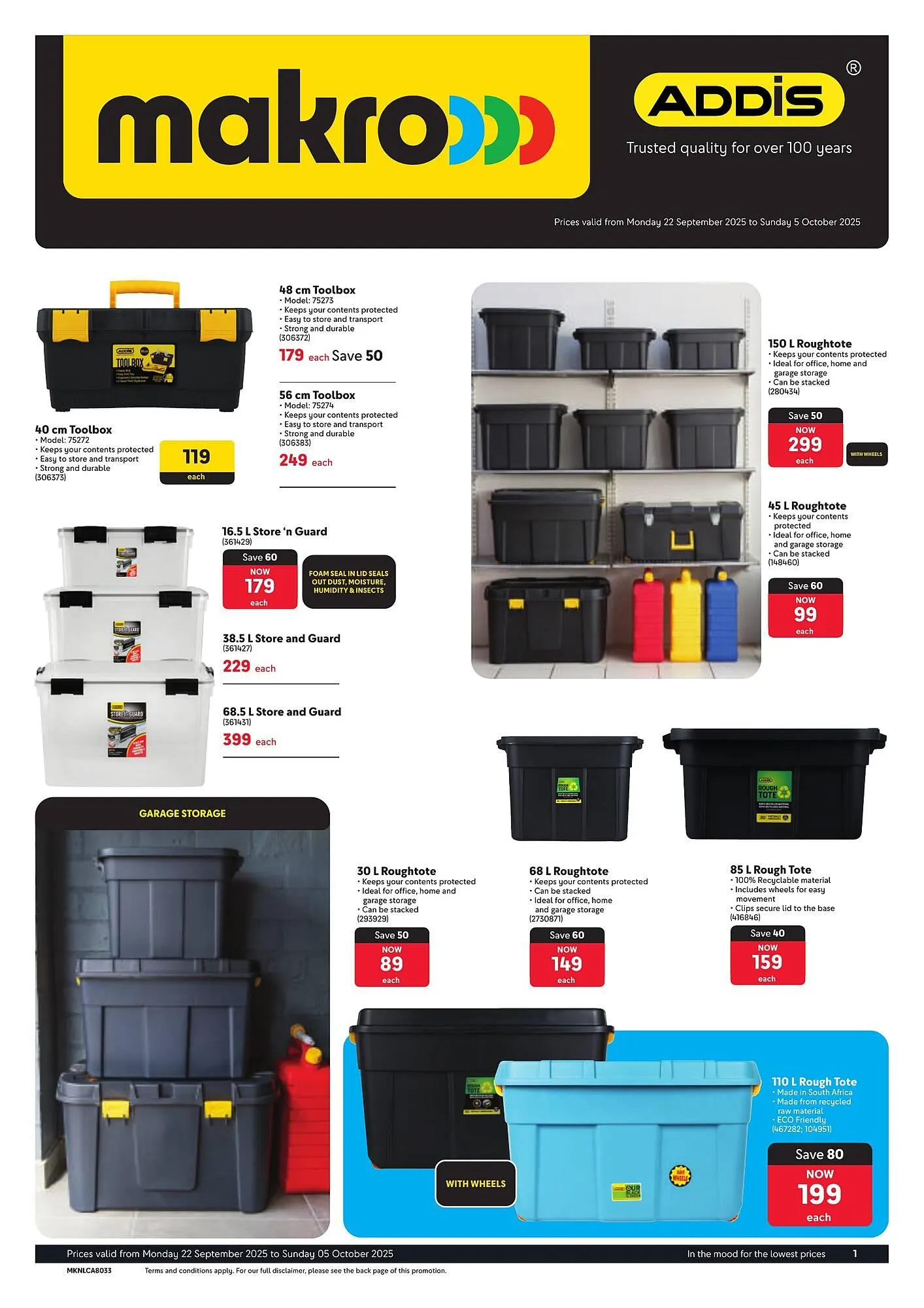 Makro catalogue from 22 September to 5 October 2025 - Catalogue Page 1