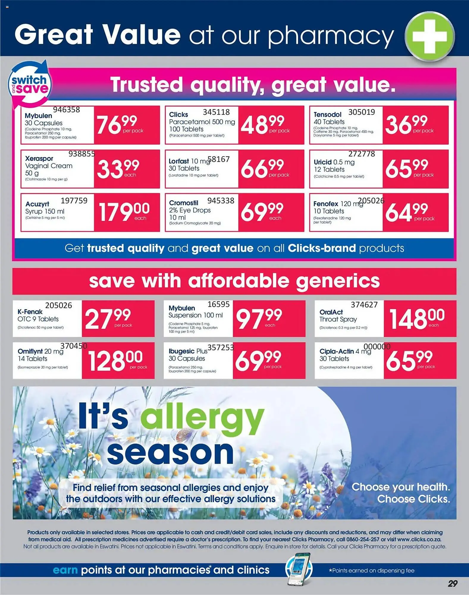 Clicks catalogue from 23 October to 24 November 2025 - Catalogue Page 29