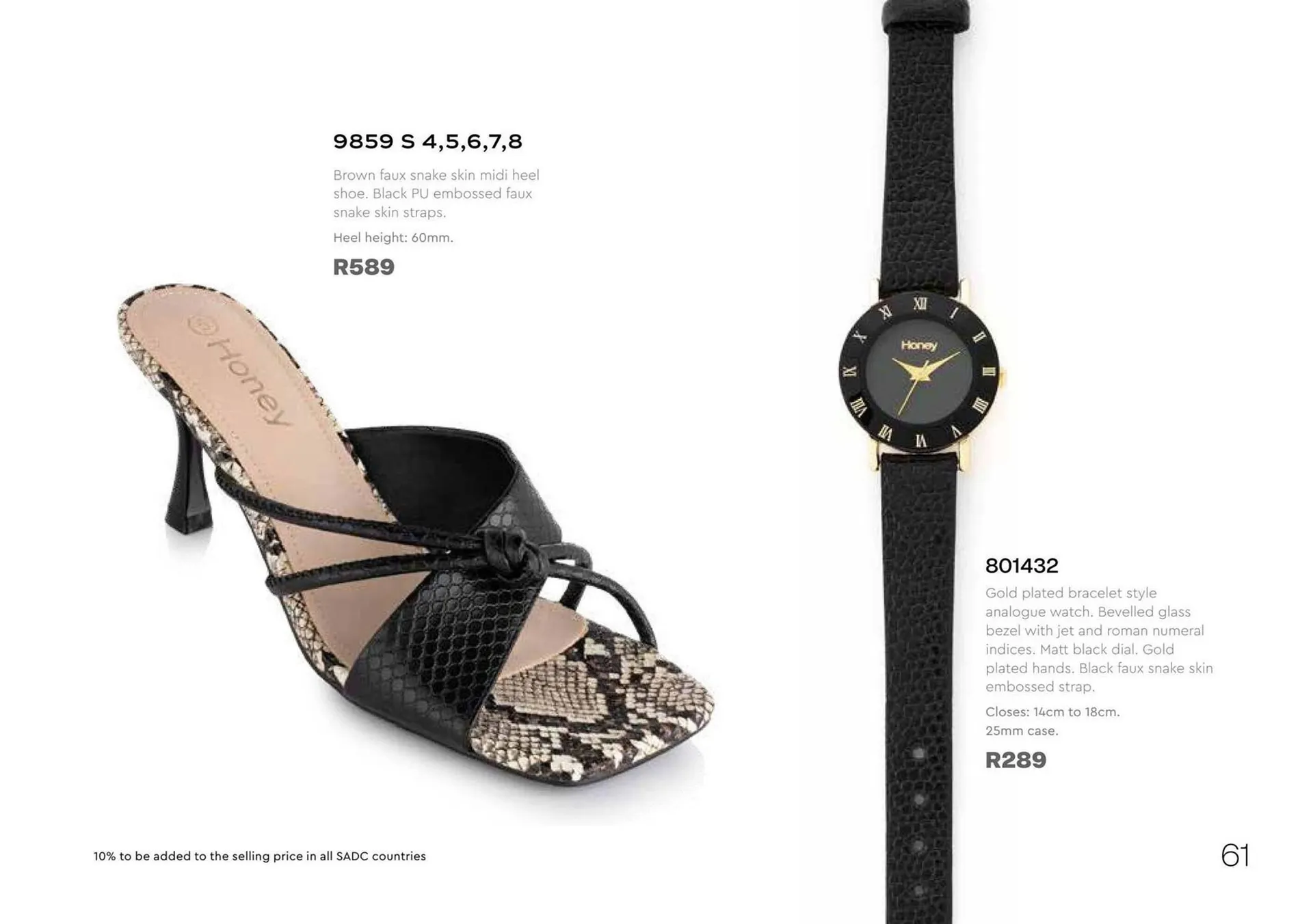 Honey Fashion Accessories catalogue from 1 October to 7 October 2025 - Catalogue Page 63