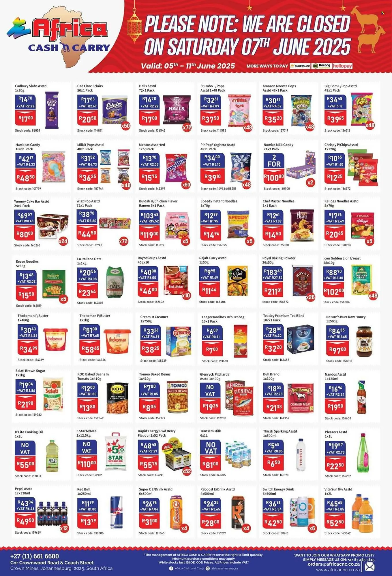 Africa Cash and Carry catalogue from 5 June to 11 June 2025 - Catalogue Page 7