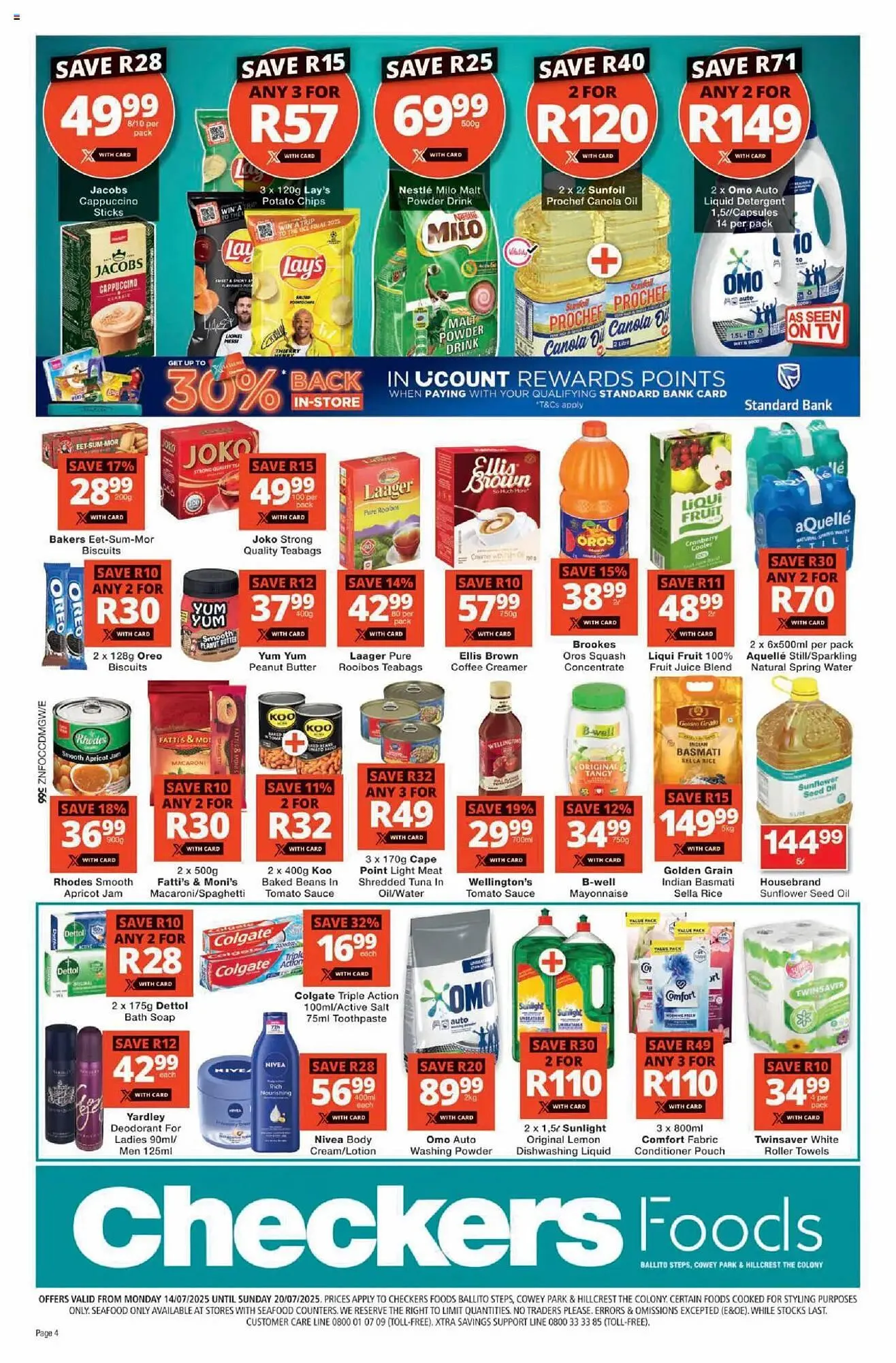Checkers catalogue from 14 July to 20 July 2025 - Catalogue Page 4