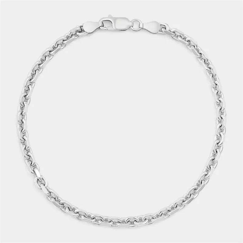 Sterling Silver Curb Bracelet