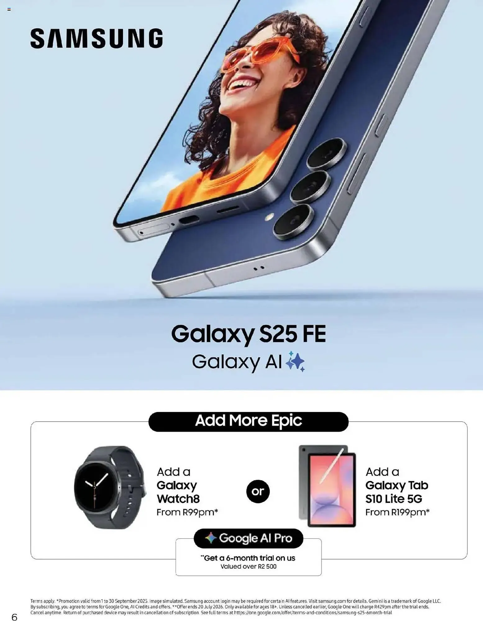 Cell C catalogue from 16 September to 31 October 2025 - Catalogue Page 6