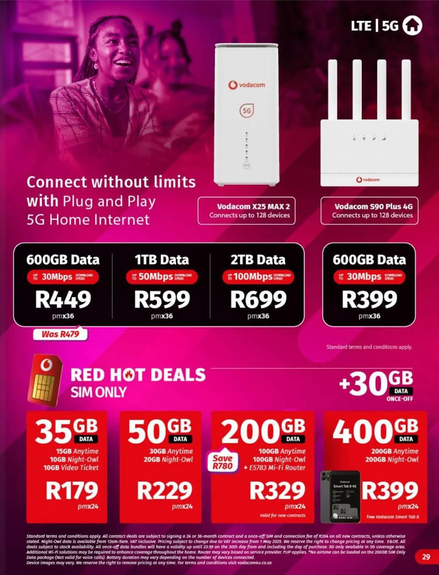Vodacom catalogue from 4 April to 6 May 2025 - Catalogue Page 29