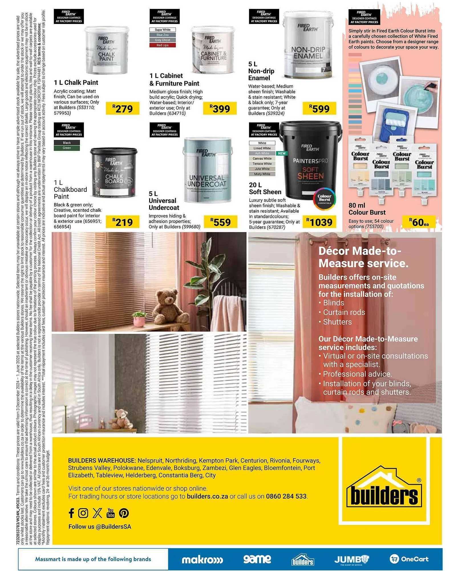 Builders Warehouse catalogue from 3 December to 1 June 2025 - Catalogue Page 8