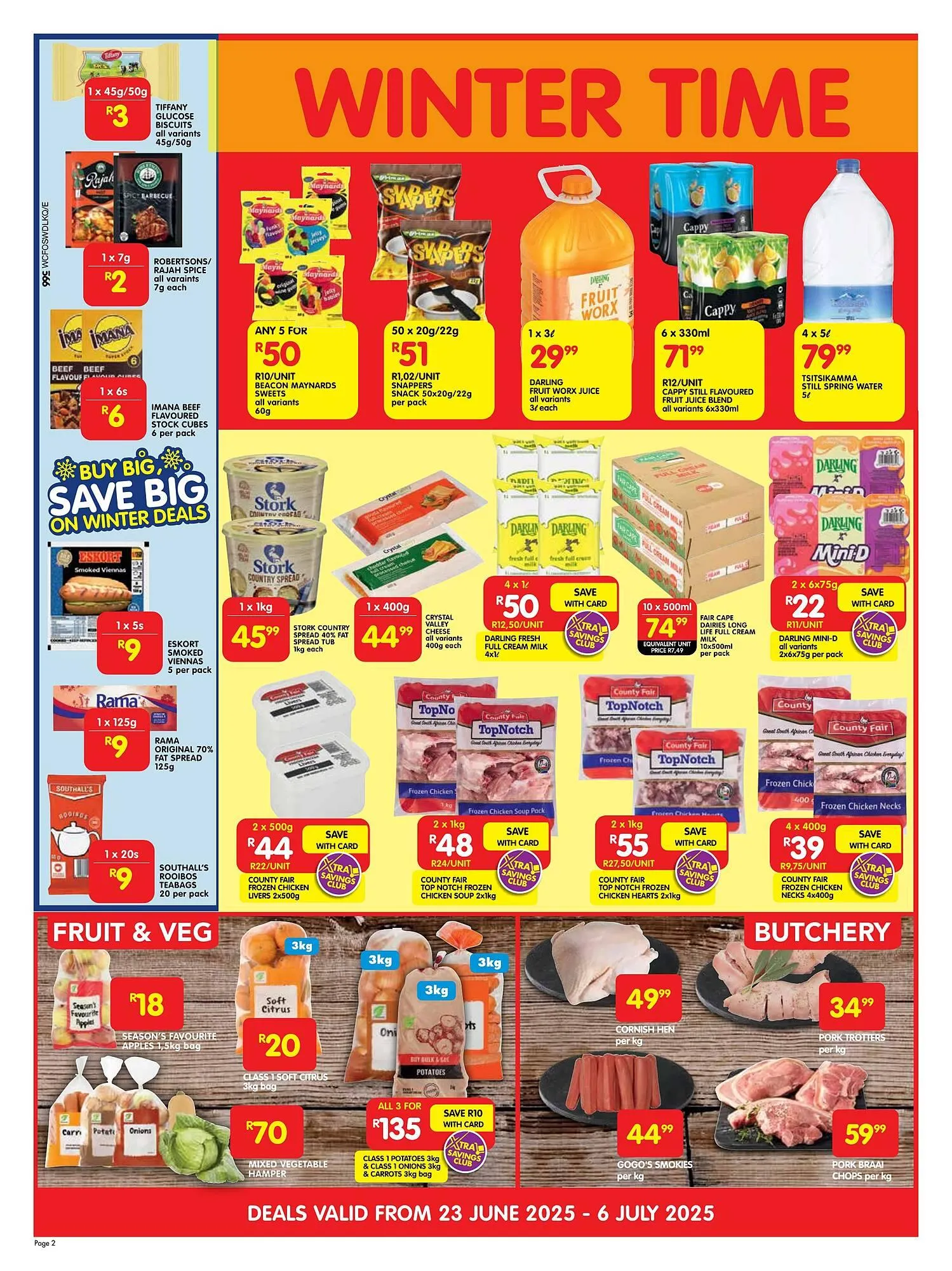 Shoprite catalogue from 23 June to 6 July 2025 - Catalogue Page 2