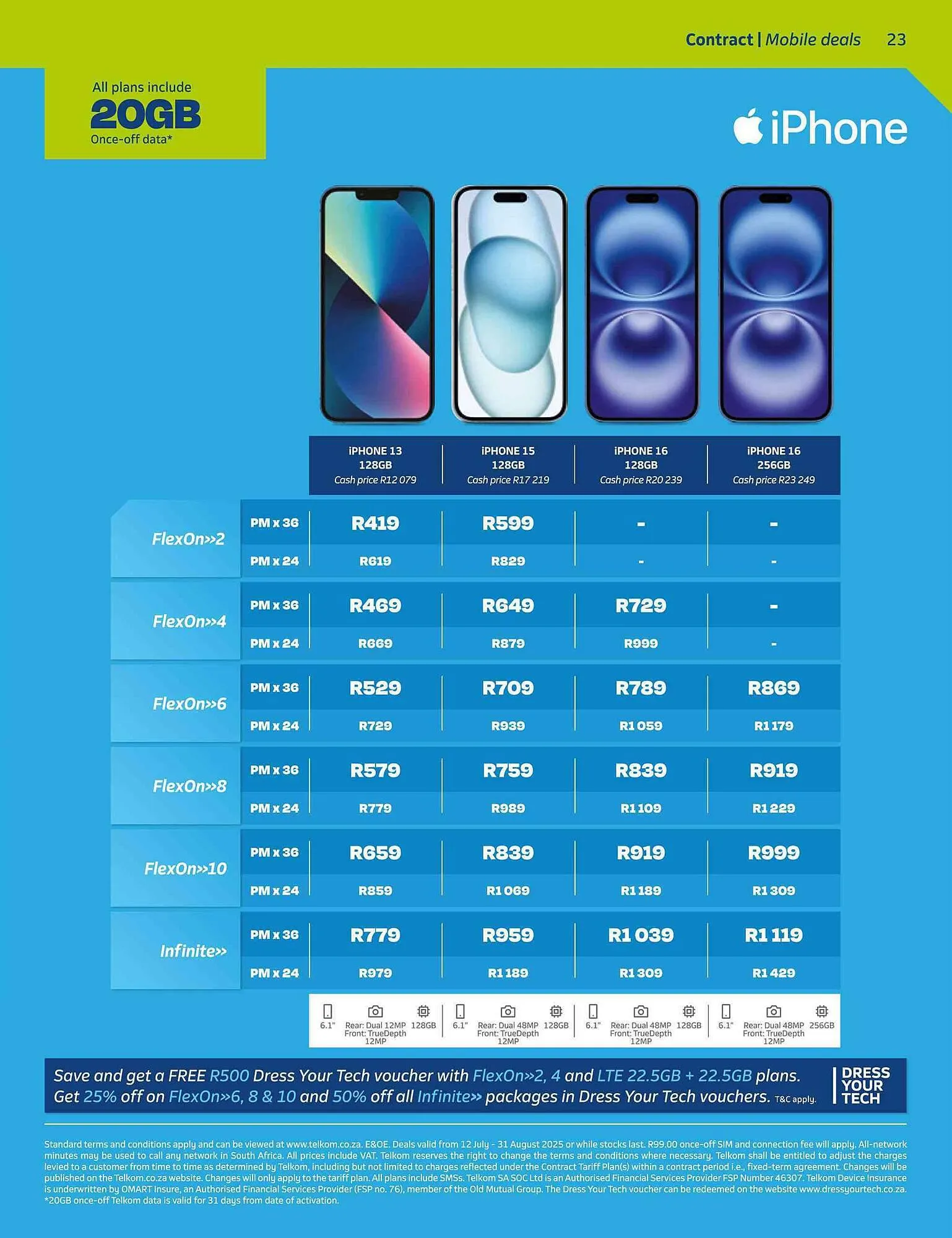 Telkom catalogue from 12 July to 31 August 2025 - Catalogue Page 22