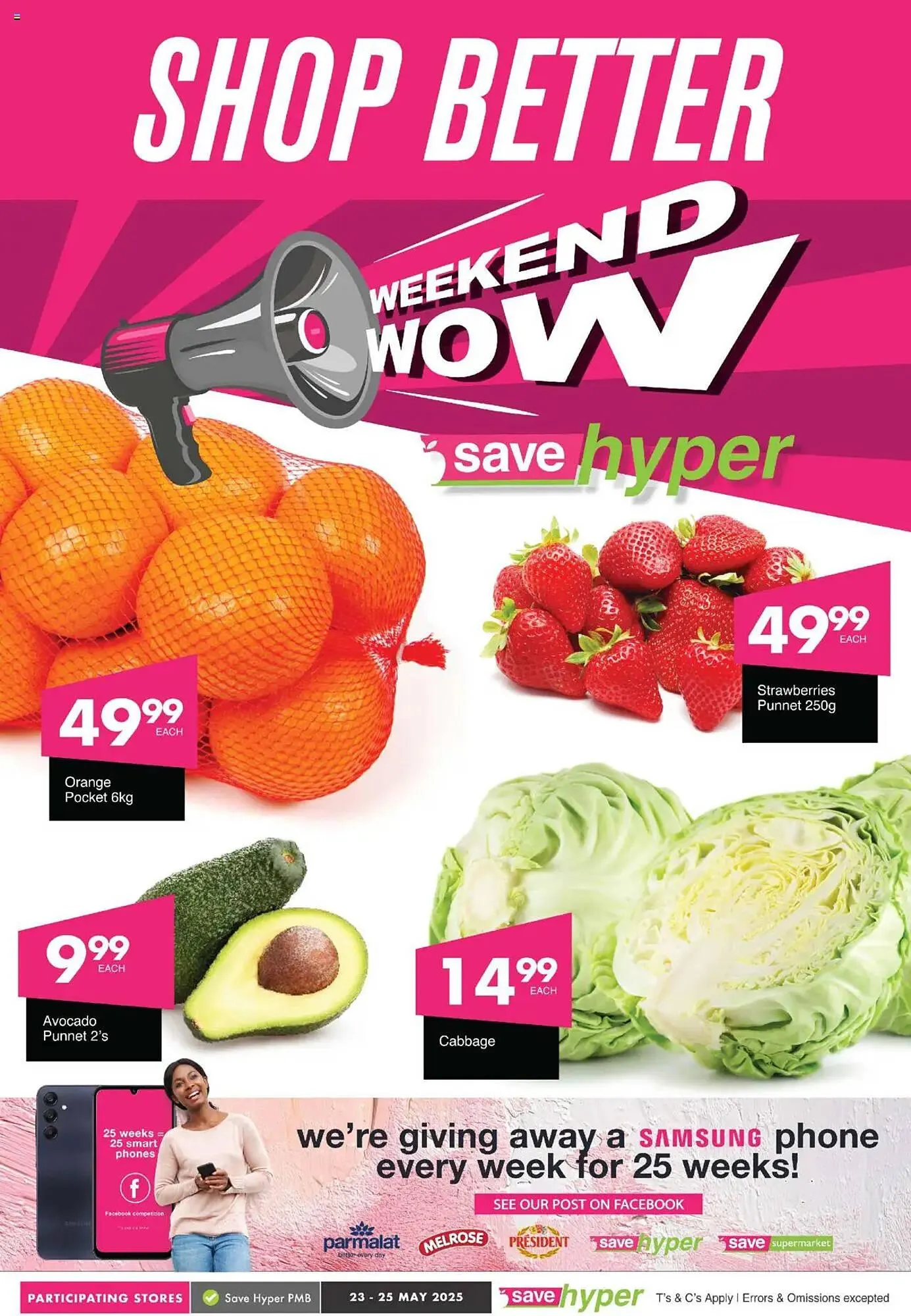 Save catalogue from 23 May to 25 May 2025 - Catalogue Page 1