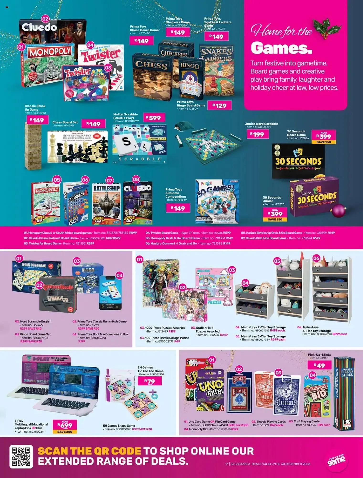 Game catalogue from 20 October to 30 December 2025 - Catalogue Page 13