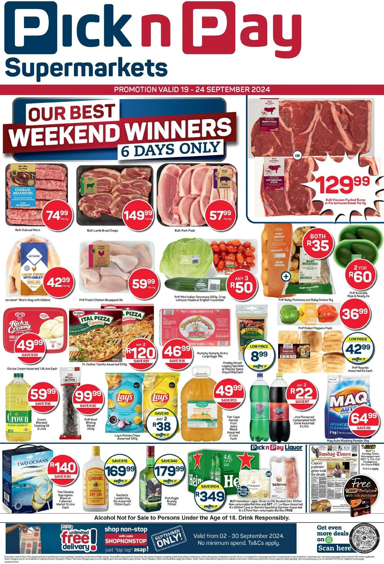 Pick n Pay - Western Cape Current catalogue from 15 July to 29 July 2025 - Catalogue Page 1