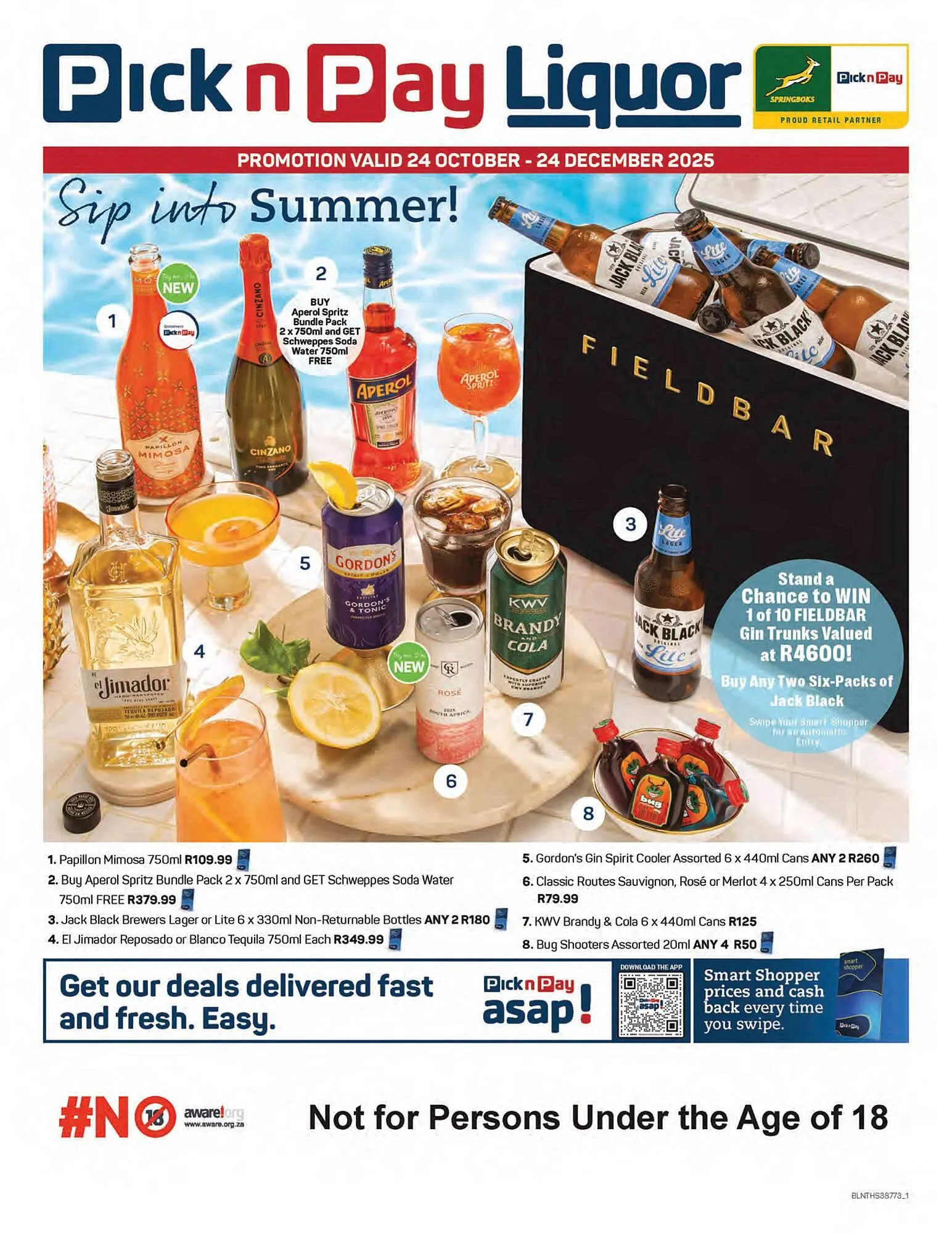 Pick n Pay catalogue from 24 October to 24 December 2025 - Catalogue Page 1
