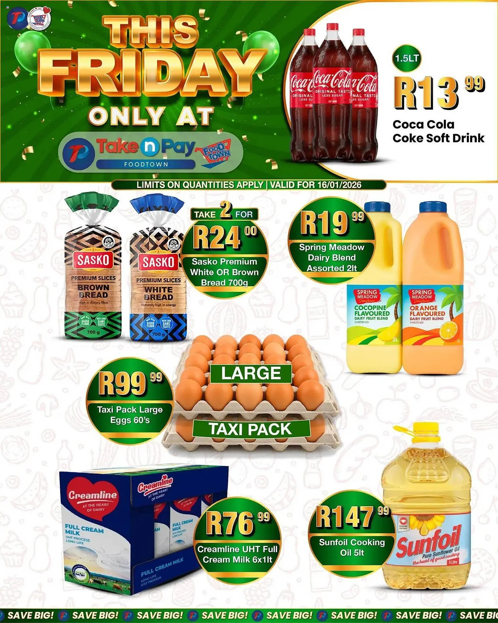 Take 'n Pay catalogue from 15 January to 16 January 2026 - Catalogue Page 1