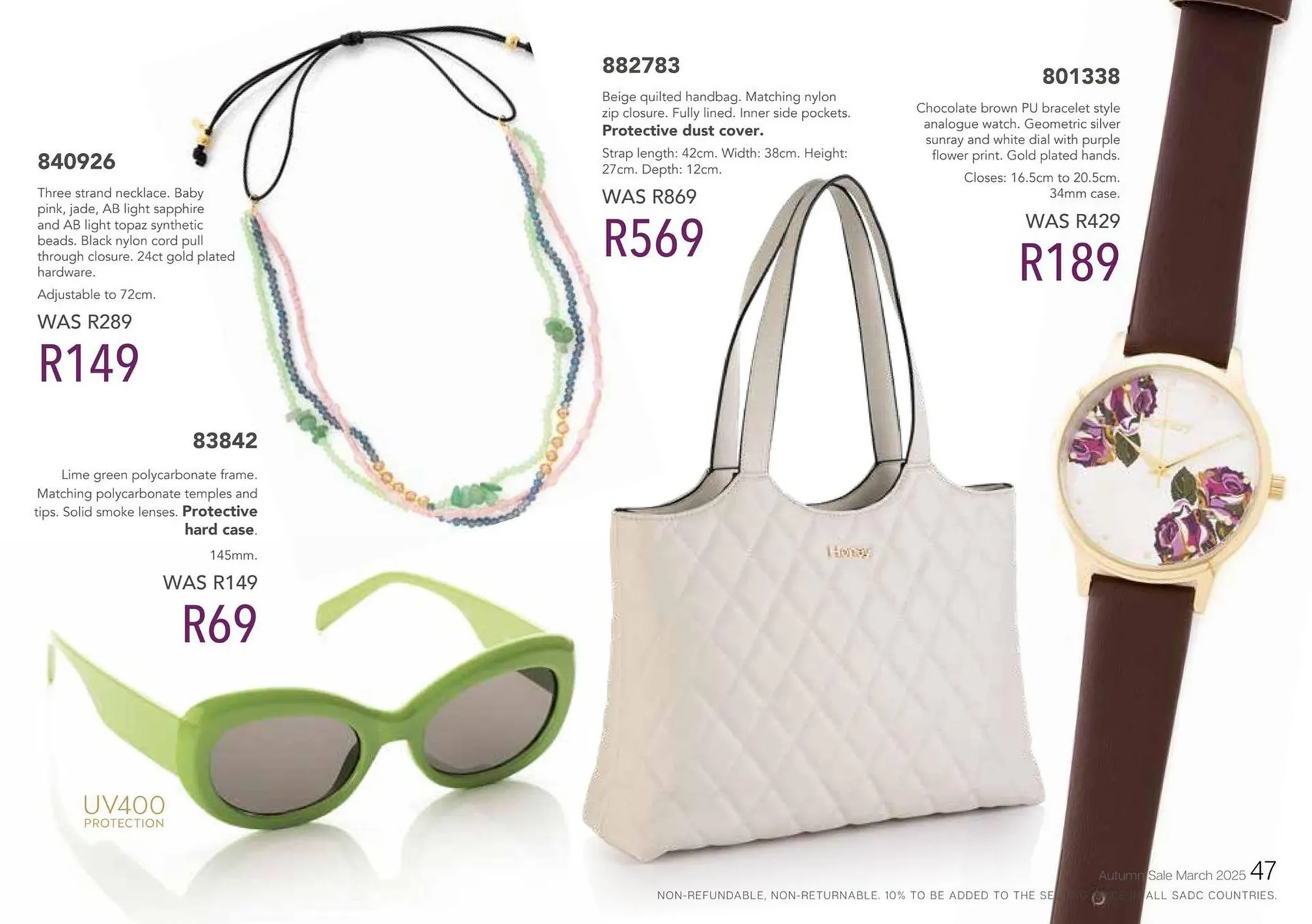 Honey Fashion Accessories catalogue from 7 May to 20 May 2025 - Catalogue Page 49