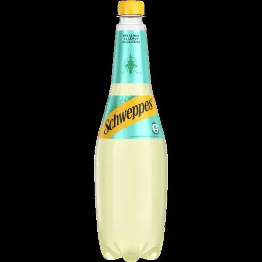 Schweppes Dry Lemon Juice Drink 1L