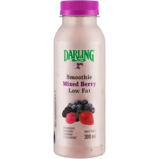 Darling Mixed Berry Low Fat Smoothie 300ml