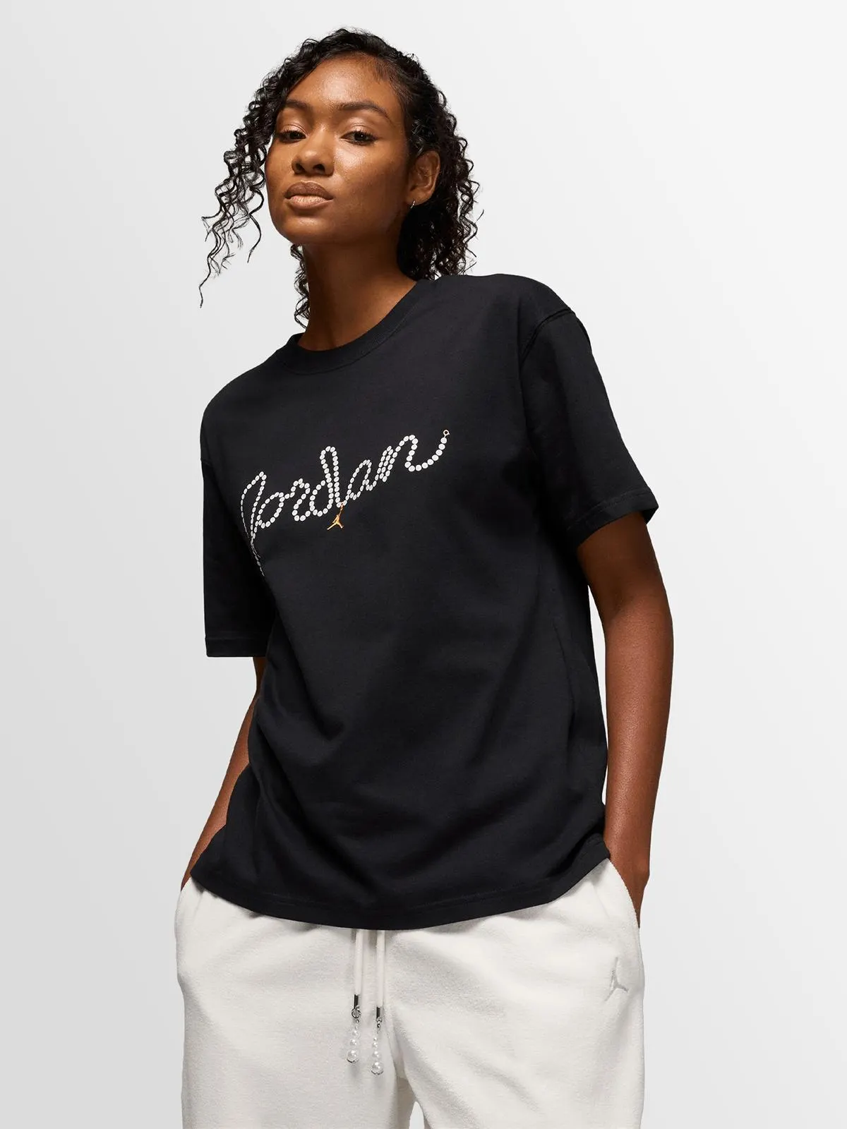 Jordan Women's Brookly GFX Black T-shirt