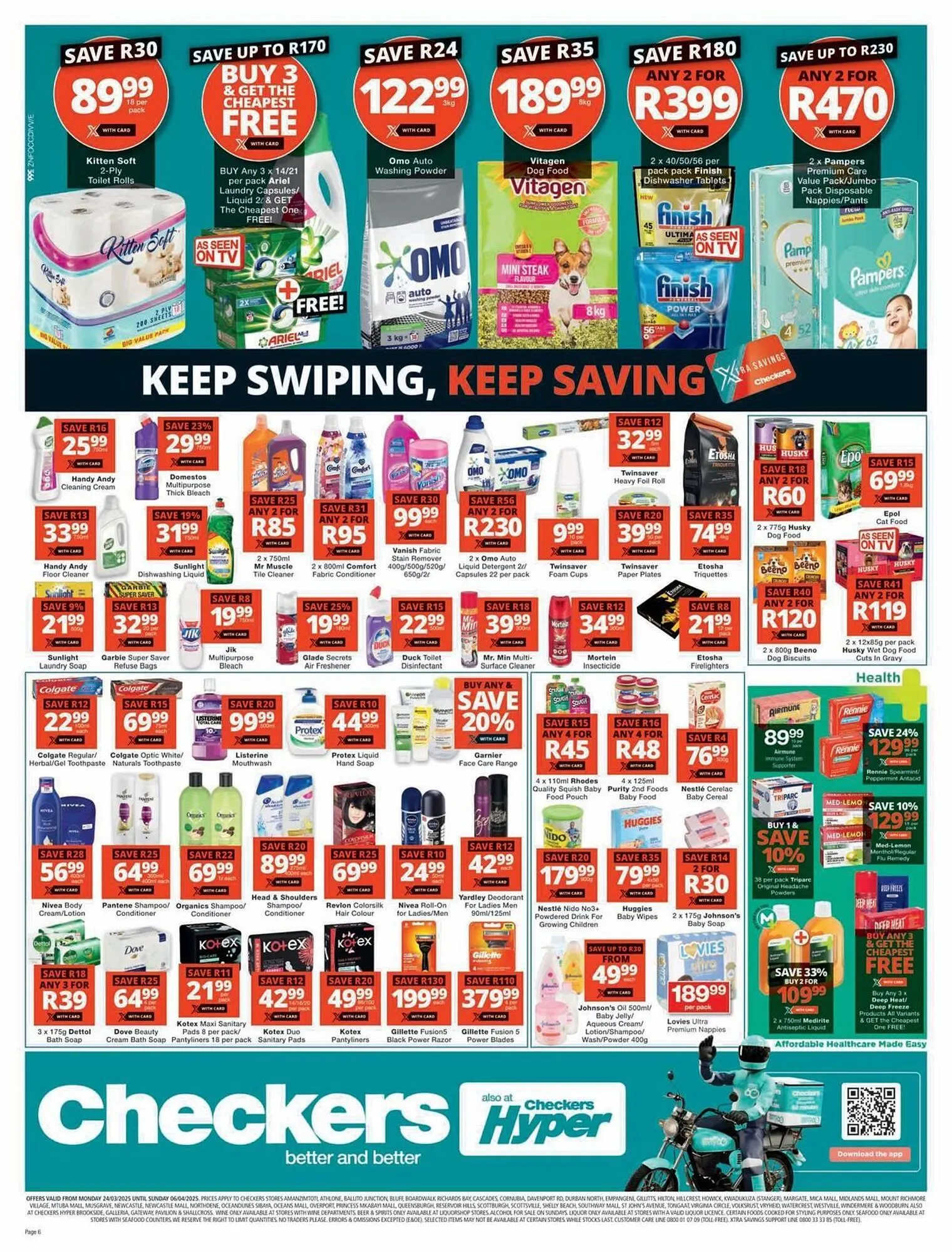 Checkers catalogue from 24 March to 6 April 2025 - Catalogue Page 6