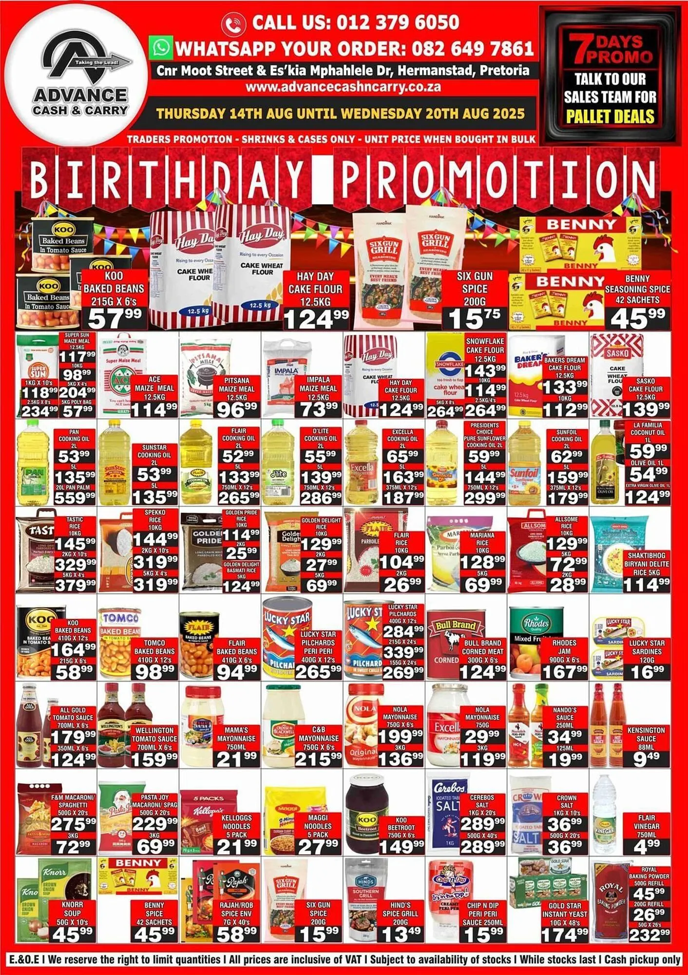 Advance Cash n Carry catalogue - 1