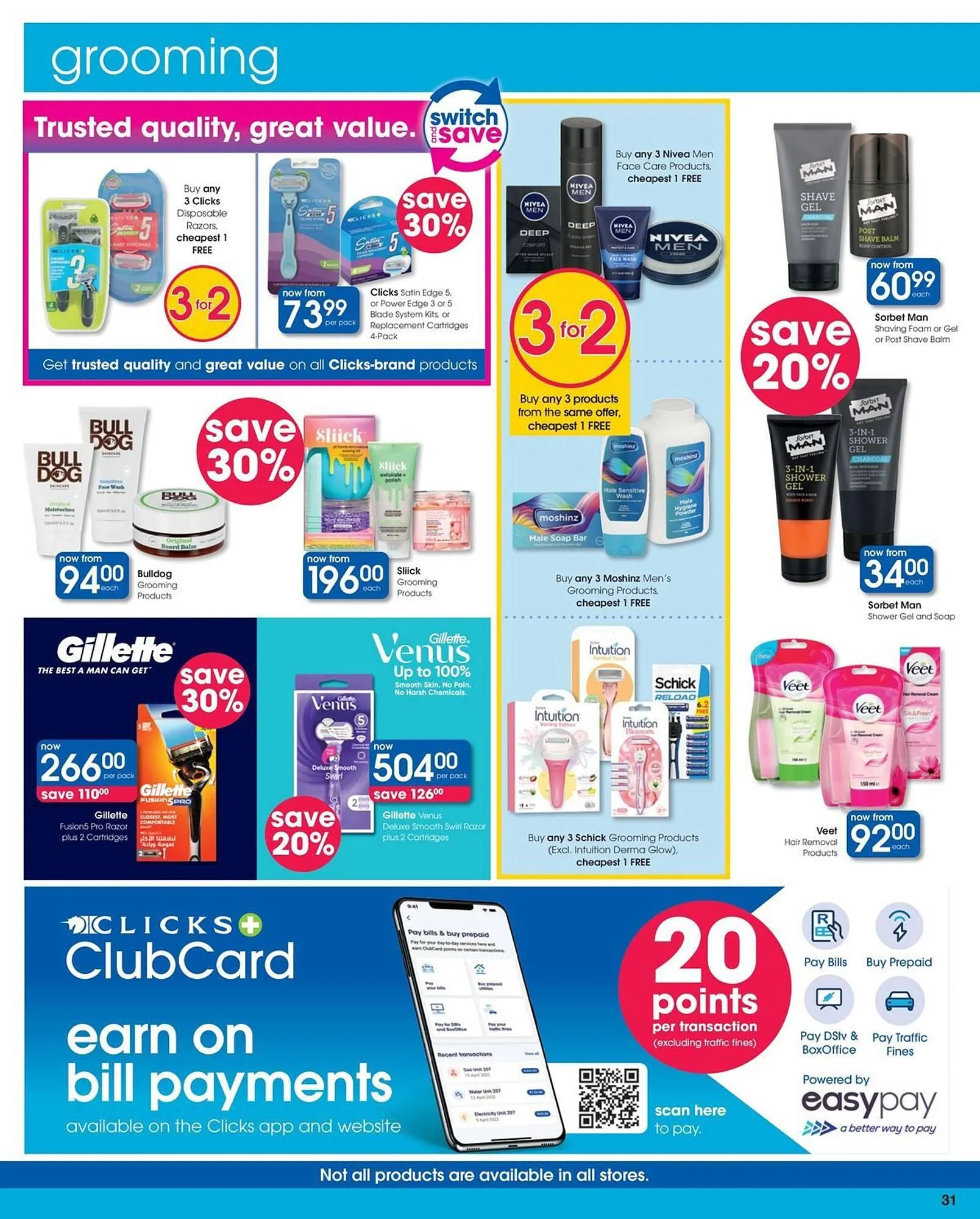 Clicks catalogue from 30 December to 12 January 2026 - Catalogue Page 31