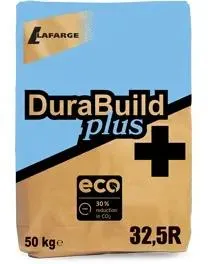 Purchase the Lafarge Durabuild Plus Cement 32.5R 50kg for sale online or in-store. Shop our wide range of Building Materials from Buco today!