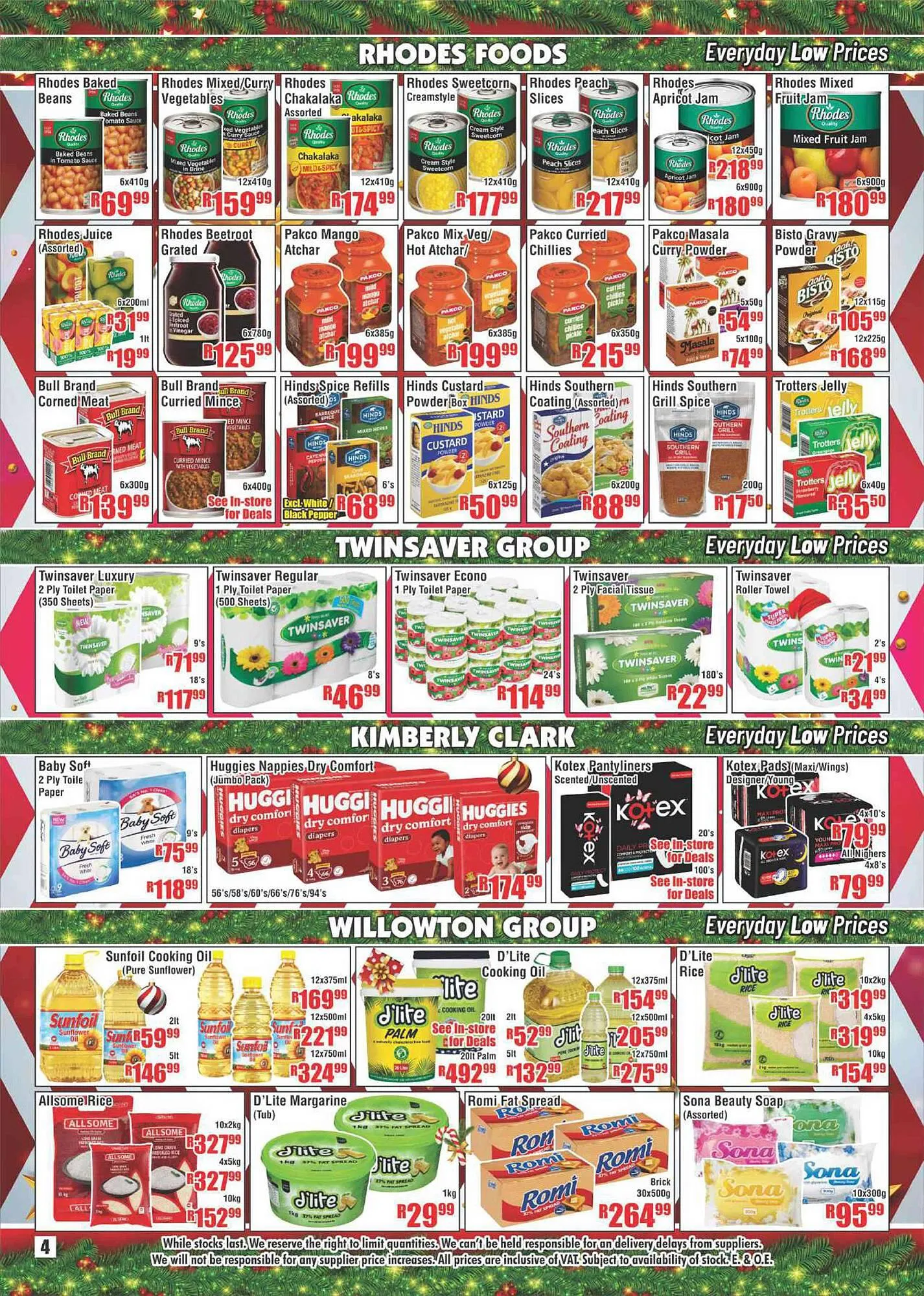 Devland Cash And Carry catalogue from 18 November to 31 December 2024 - Catalogue Page 4