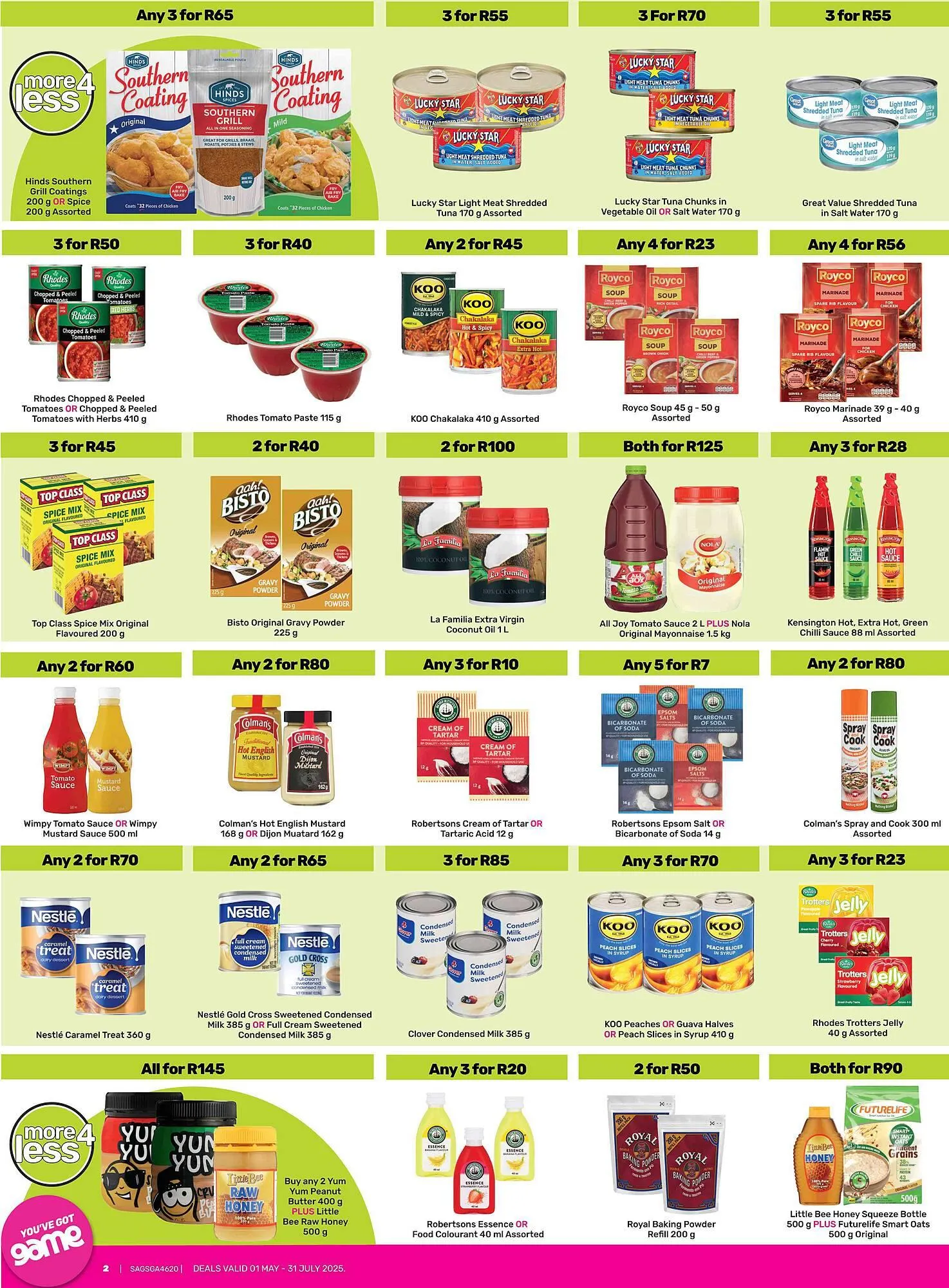 Game catalogue from 1 May to 31 July 2025 - Catalogue Page 2