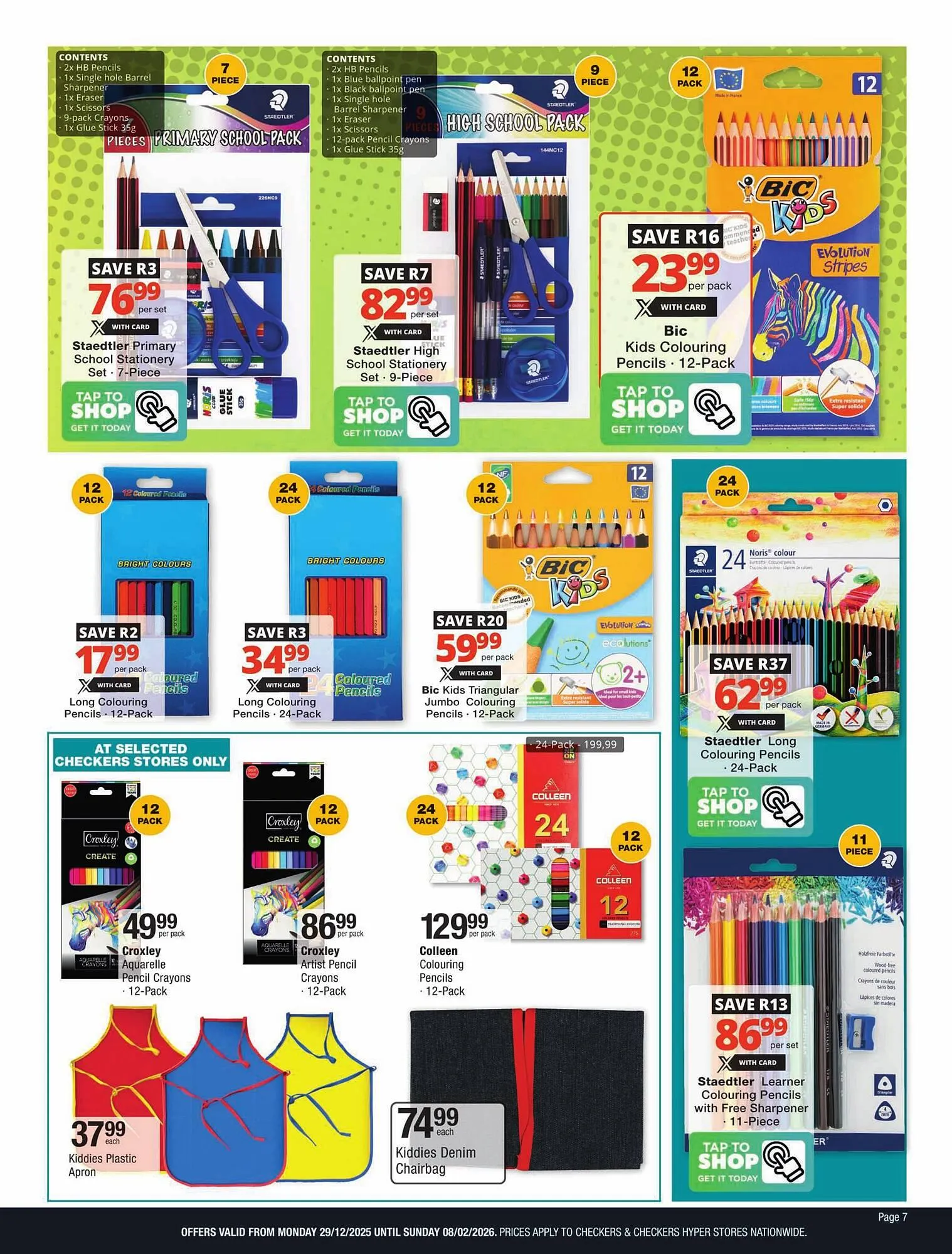 Checkers catalogue from 29 December to 8 February 2026 - Catalogue Page 7