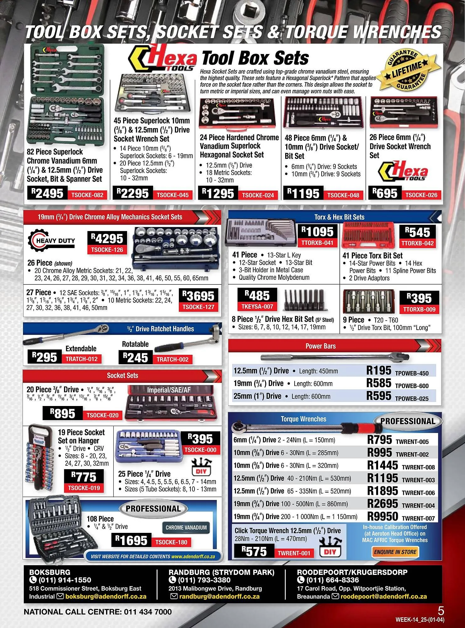 Adendorff Machinery Mart catalogue from 1 April to 30 April 2025 - Catalogue Page 7