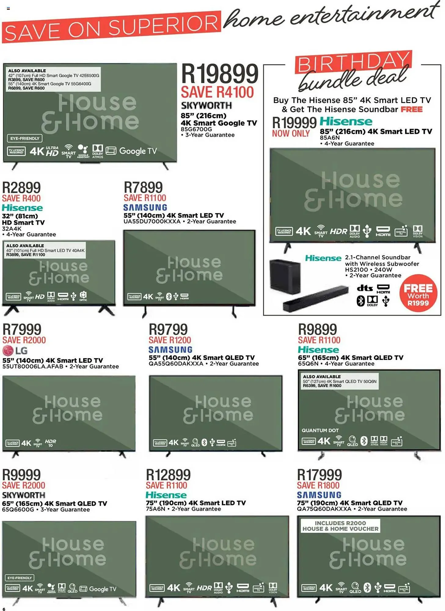 House & Home catalogue from 1 May to 11 May 2025 - Catalogue Page 6