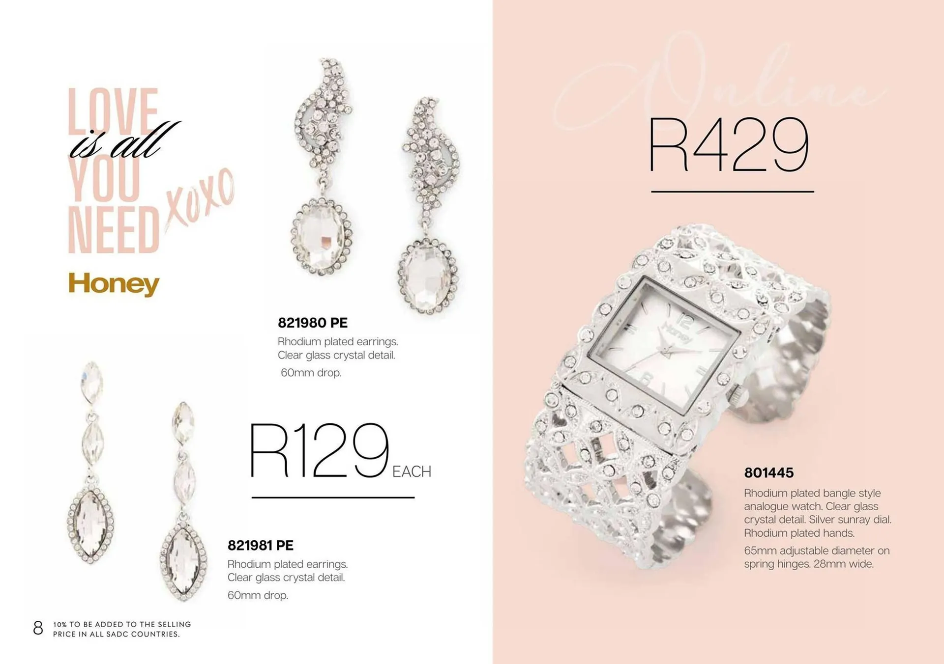 Honey Fashion Accessories catalogue from 15 April to 21 April 2025 - Catalogue Page 10