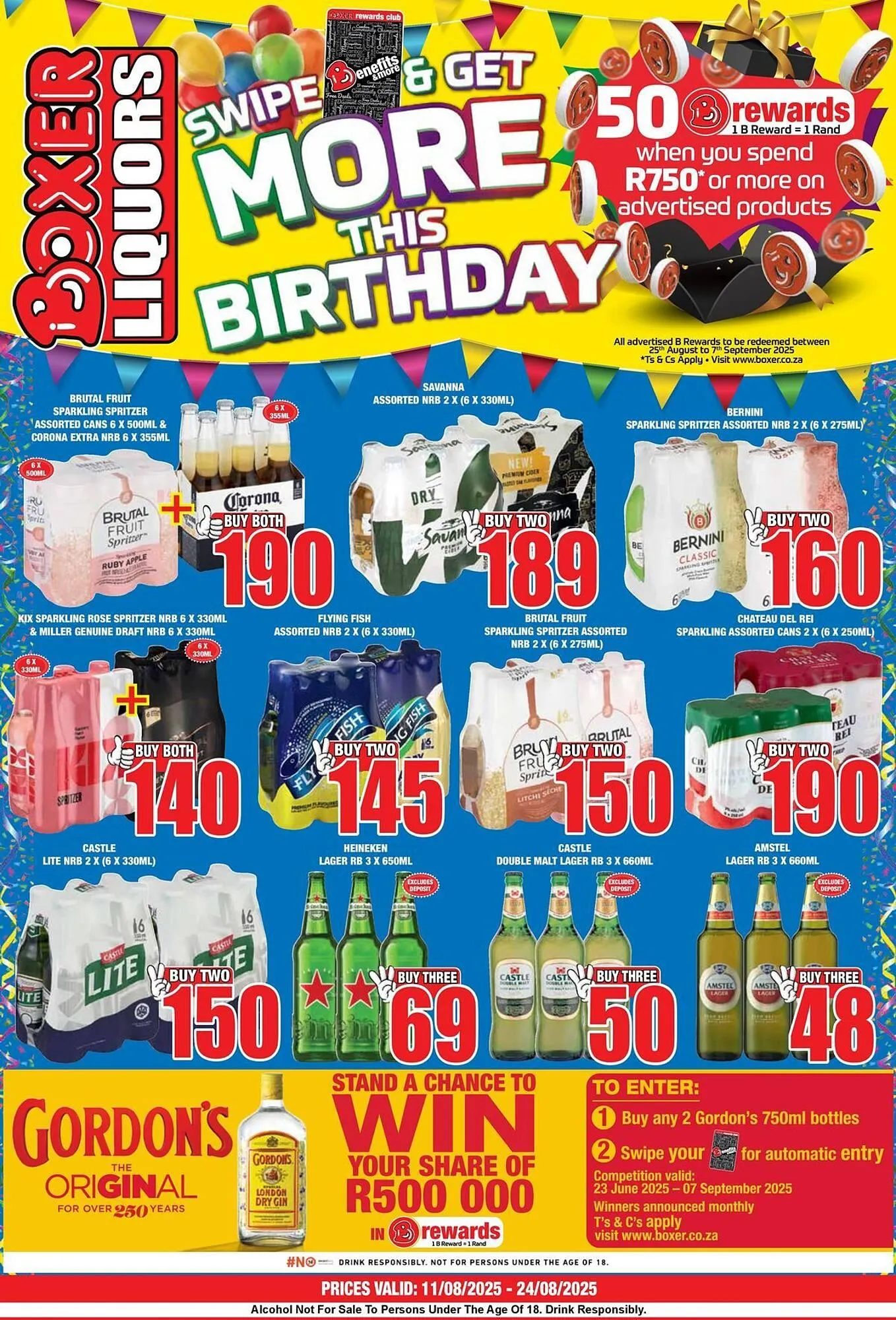 Boxer catalogue from 11 August to 25 August 2025 - Catalogue Page 1