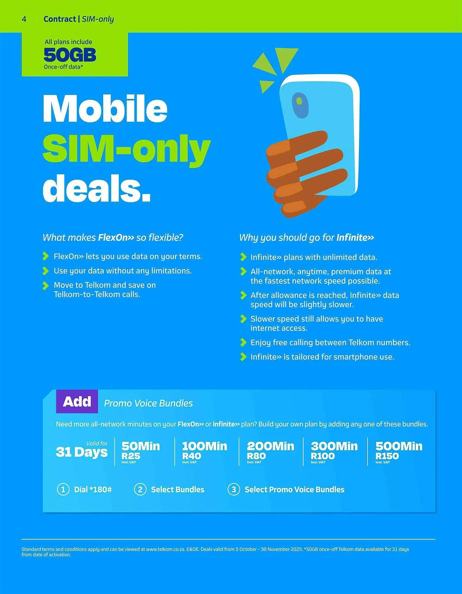 Telkom catalogue from 5 October to 30 November 2025 - Catalogue Page 4