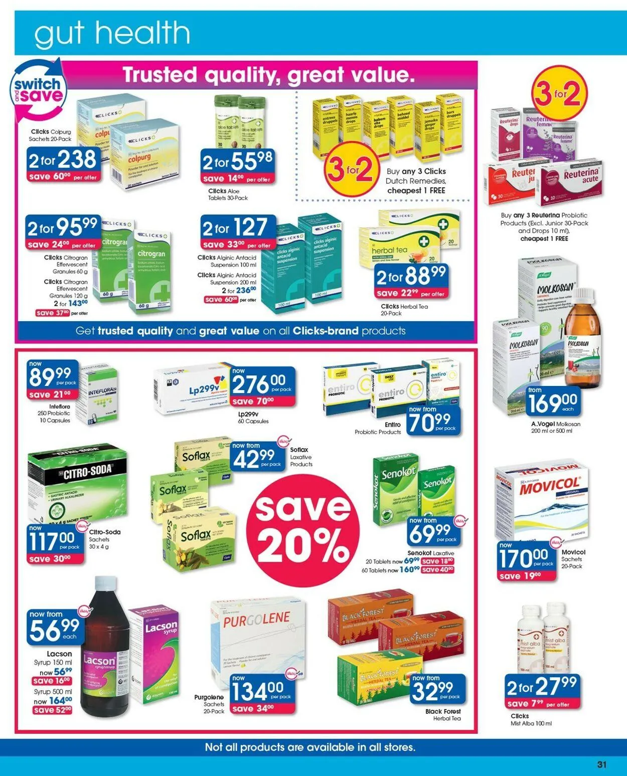 Clicks Current catalogue from 17 June to 1 July 2025 - Catalogue Page 31